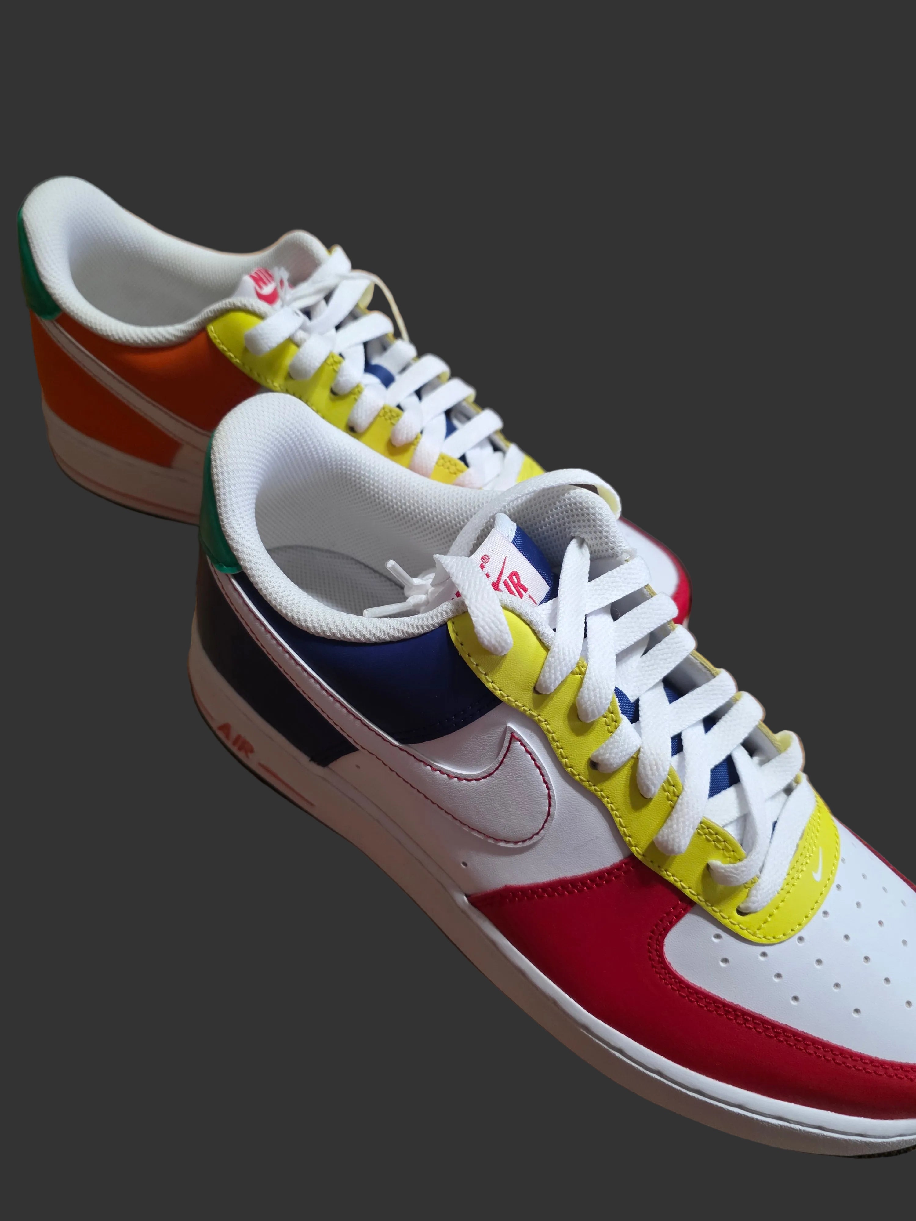 Nike Air Force 1 "Rubics Cube", size 10m.