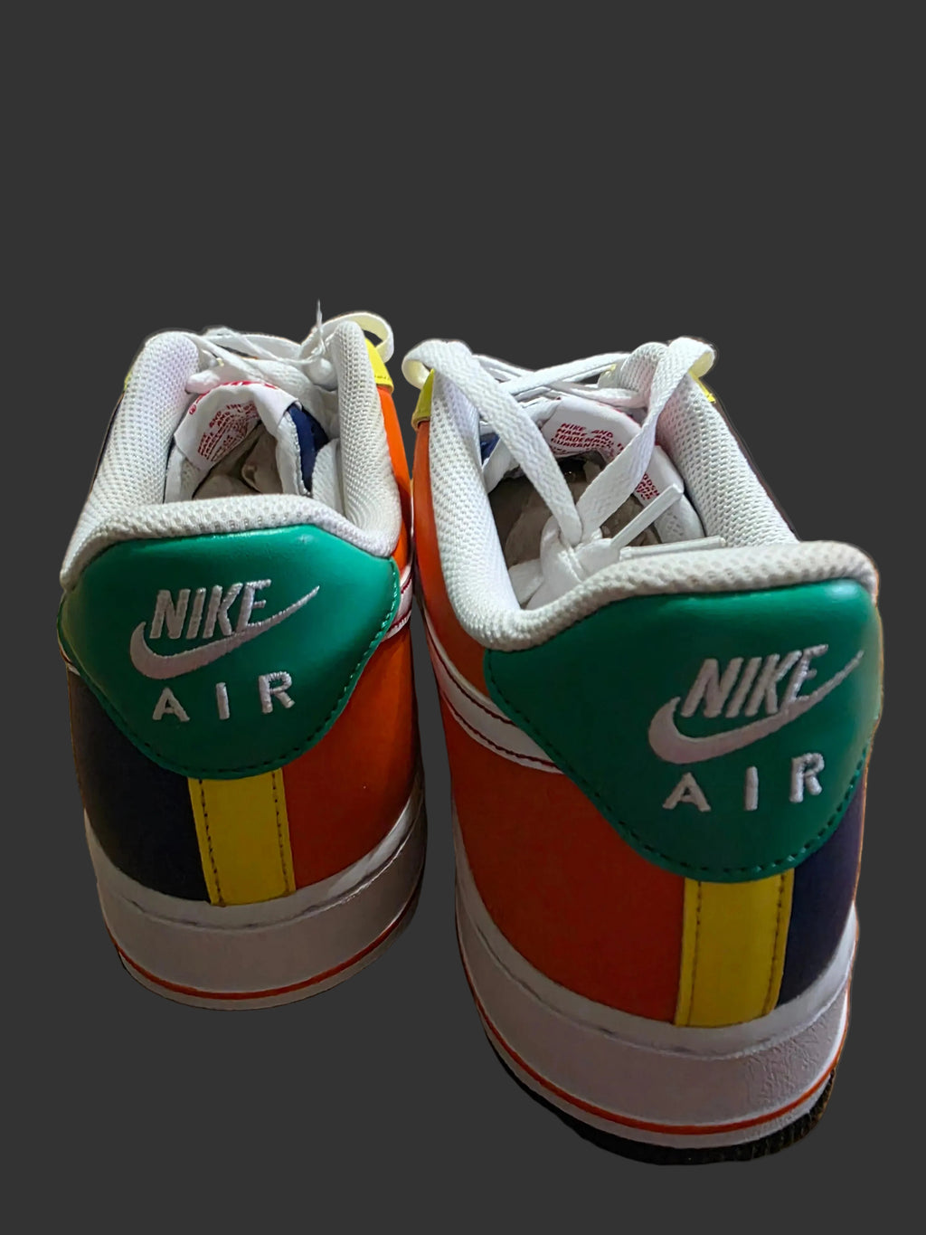 Nike Air Force 1 "Rubics Cube", size 10m.