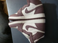 Jordan 1 Mid Dark Burgundy, size 7y/8.5w,  new.