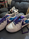Nike Air Force 1 Court Purple, size 10m.