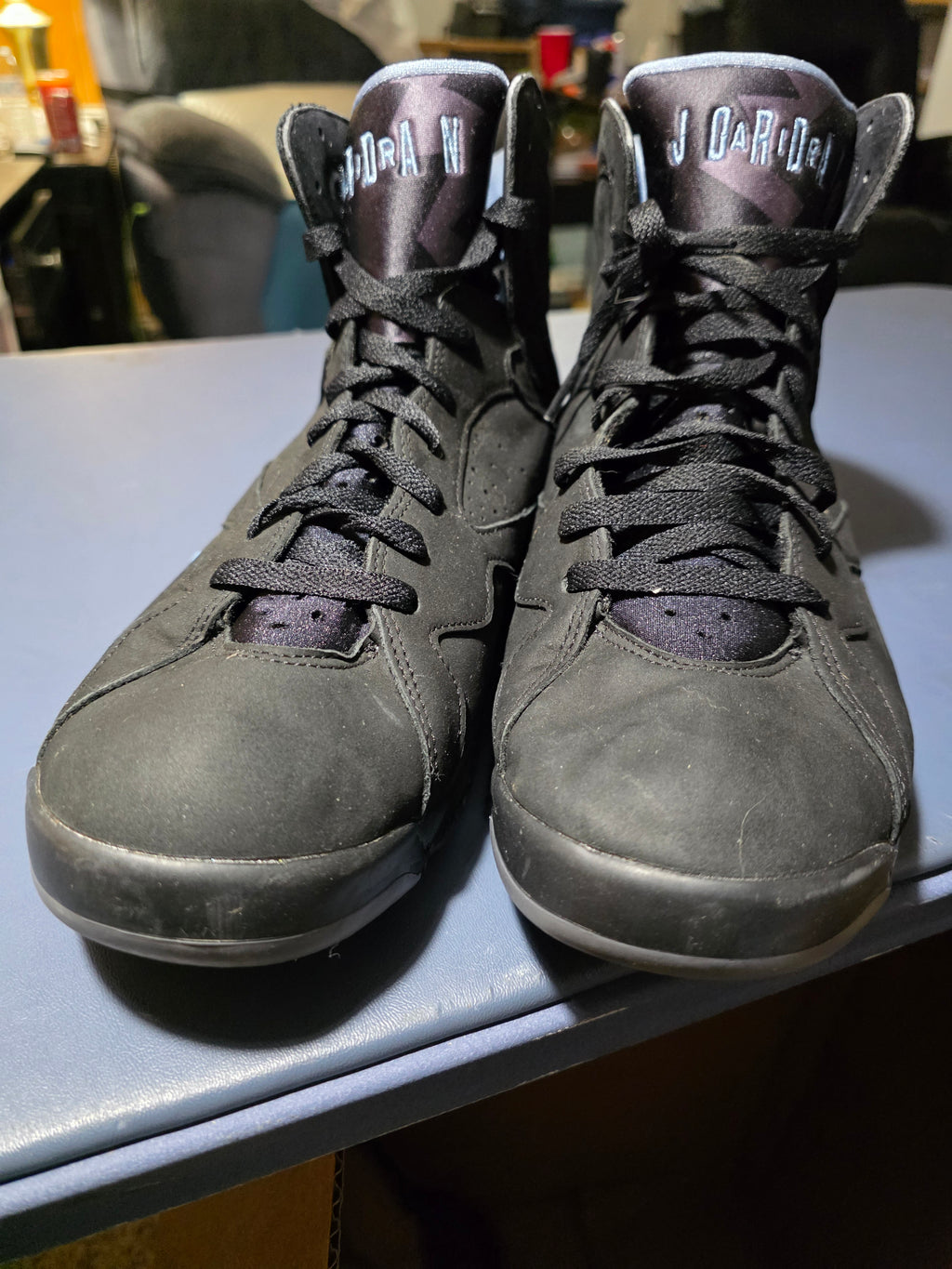 Jordan 7 retro Blue Chambray, size 11.5m.