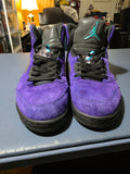 Jordan 5 retro Grape, size 10 pre-owned.