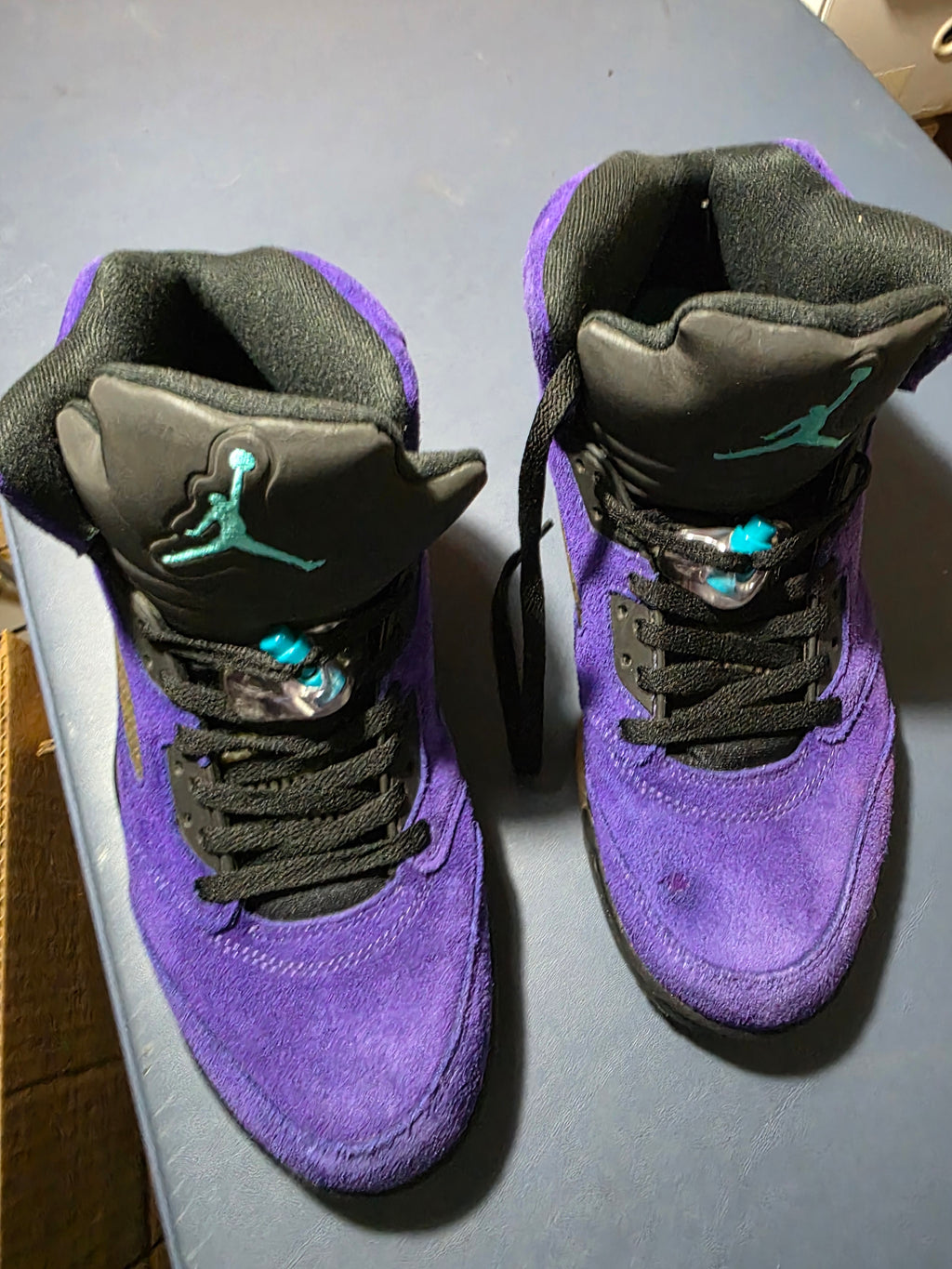 Jordan 5 retro Grape, size 10 pre-owned.