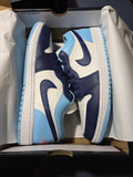 Jordan 1 Low Sail Blue Void, size 10m.