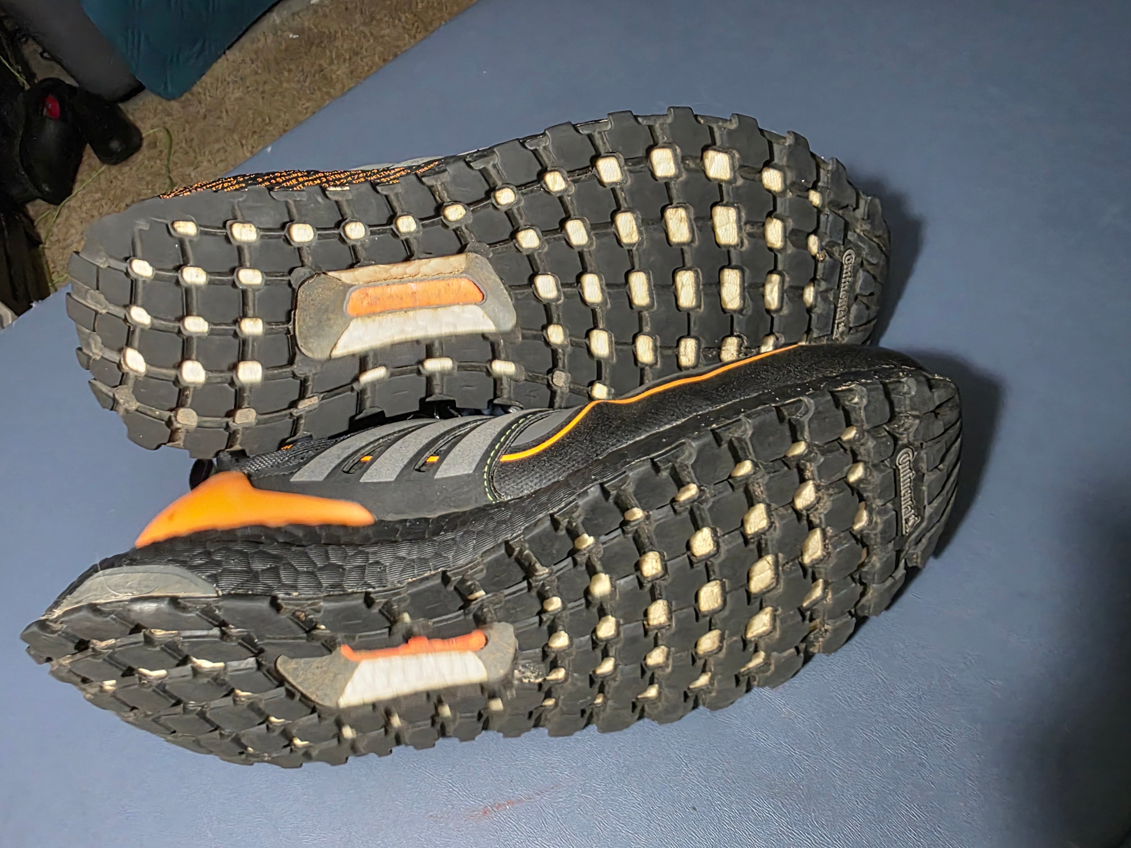 Adidas Ultraboost Trail Runners, size 8m.