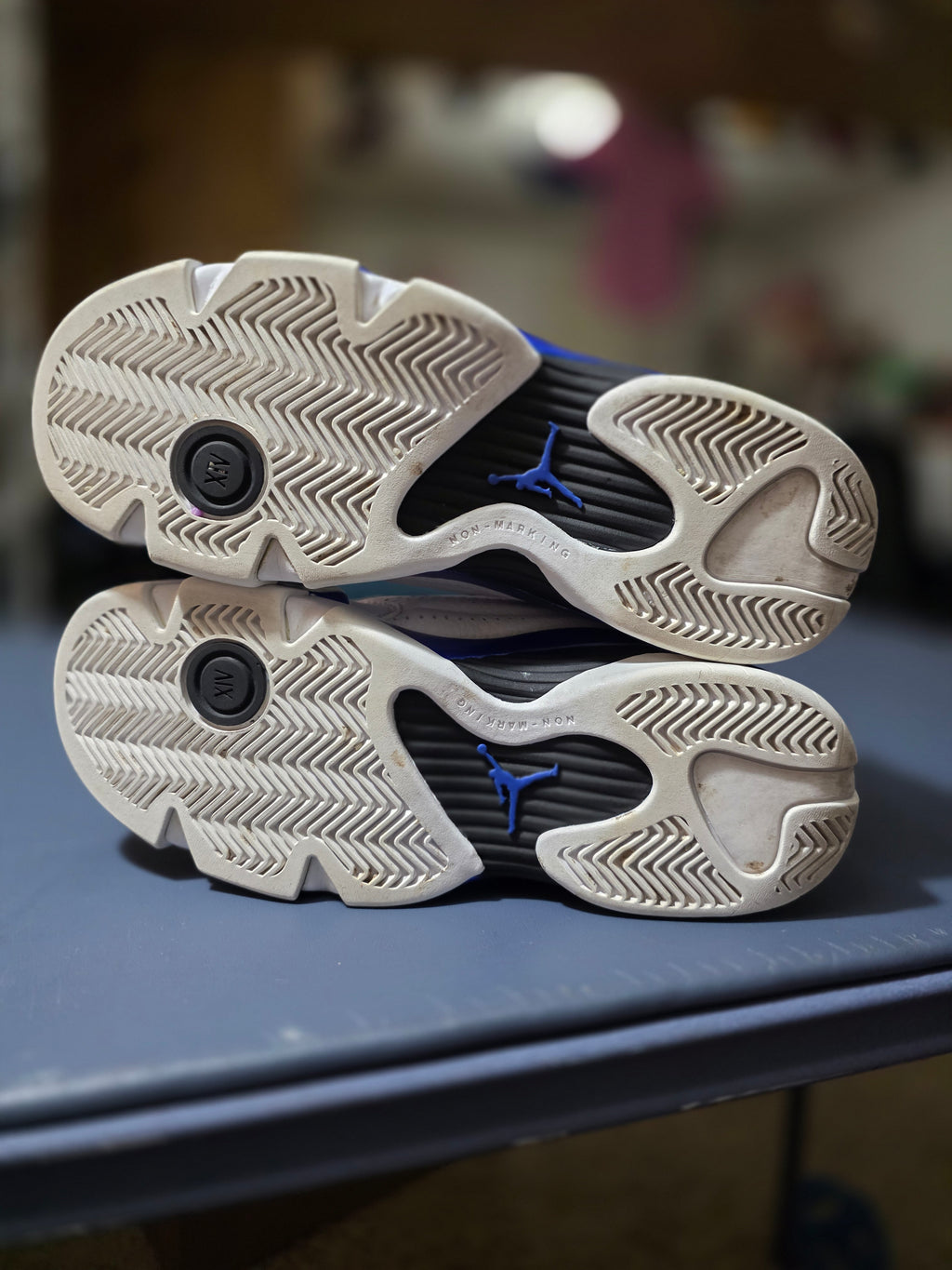 Jordan 14 Hyper Royal,  size 4y.