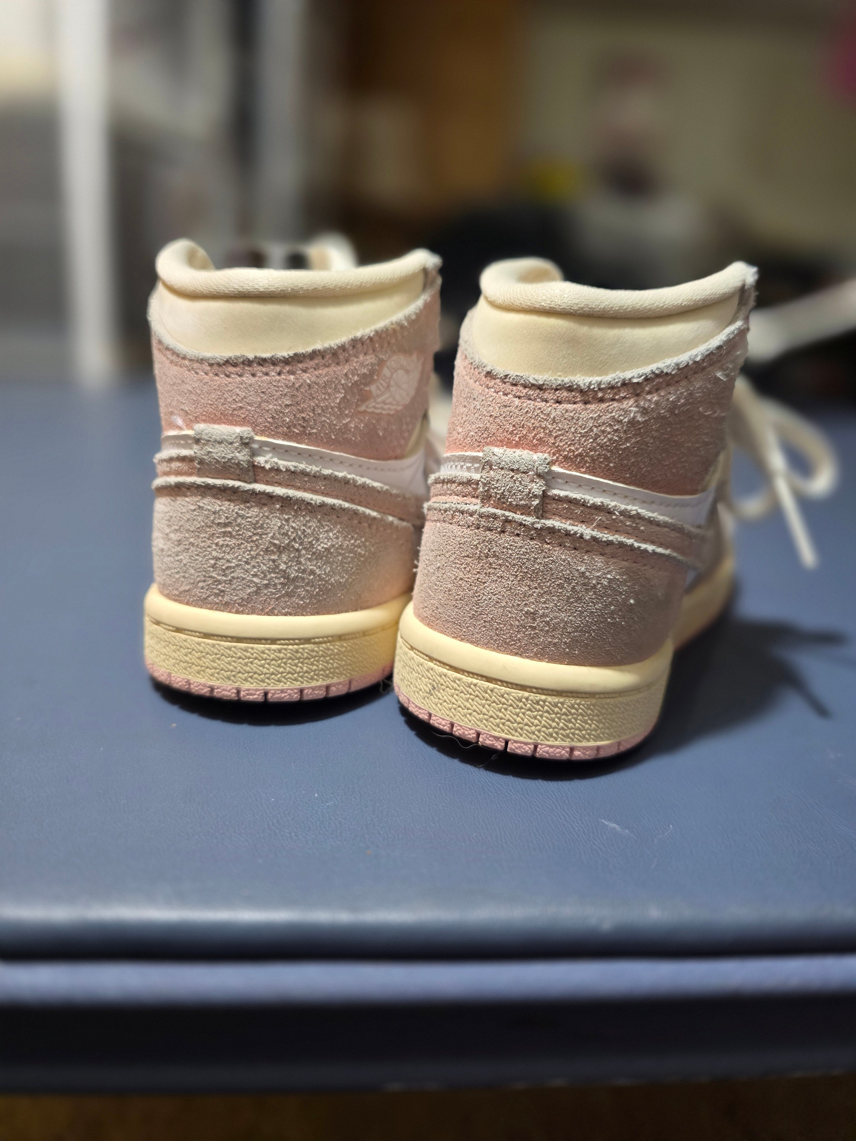 Jordan 1 high retro Washed pink, size 8c, clean.
