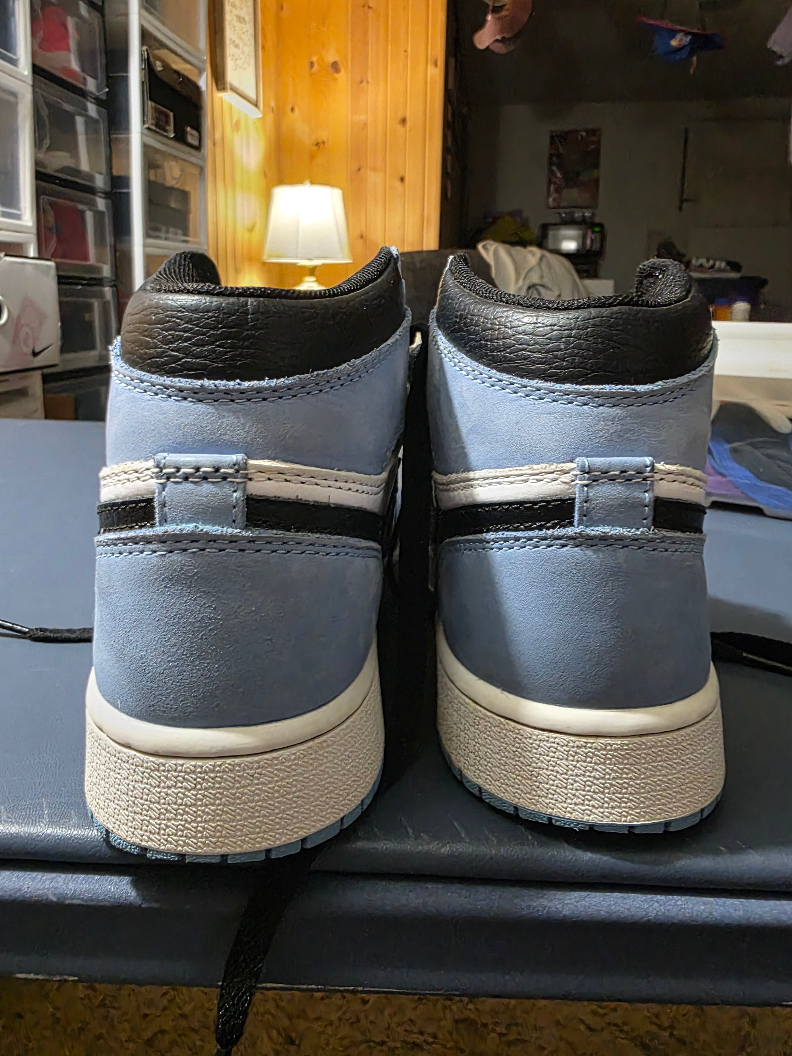 Jordan 1 High University Blue,  size 3y.