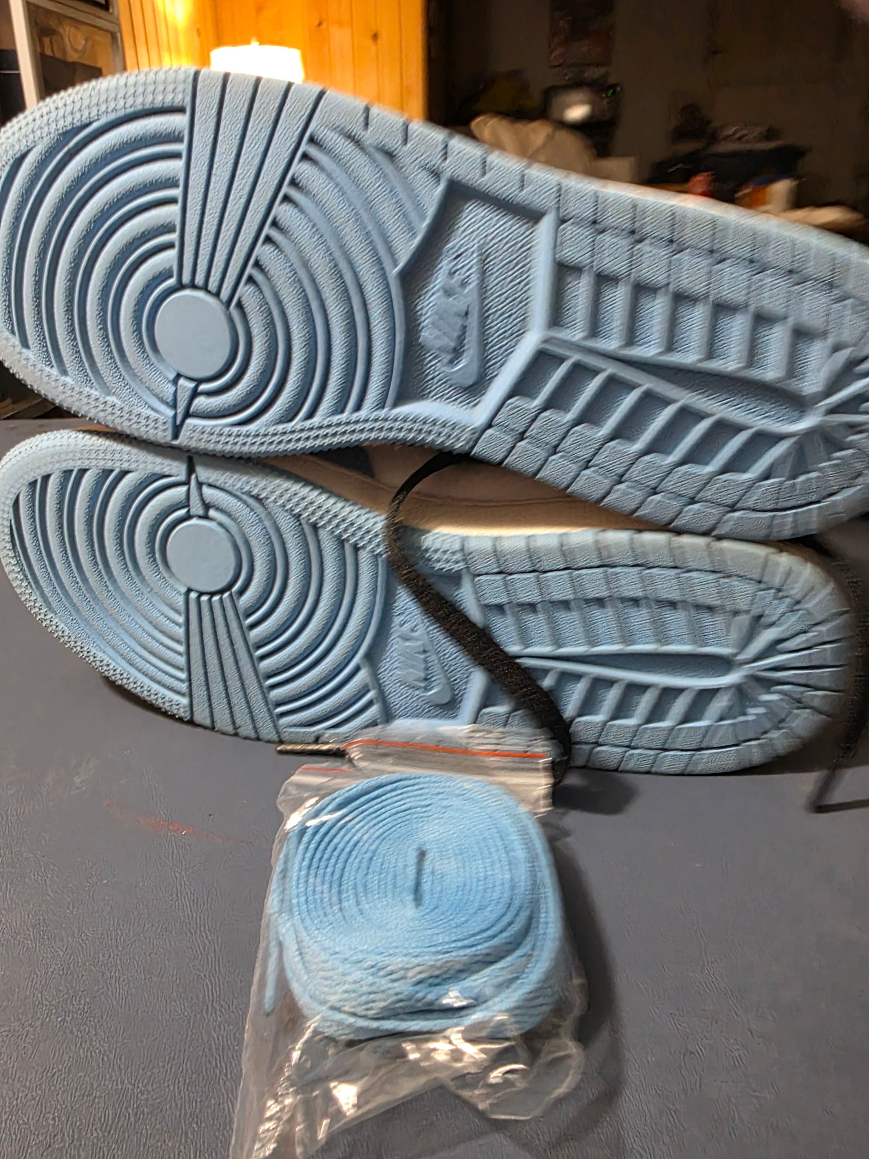 Jordan 1 High University Blue,  size 3y.