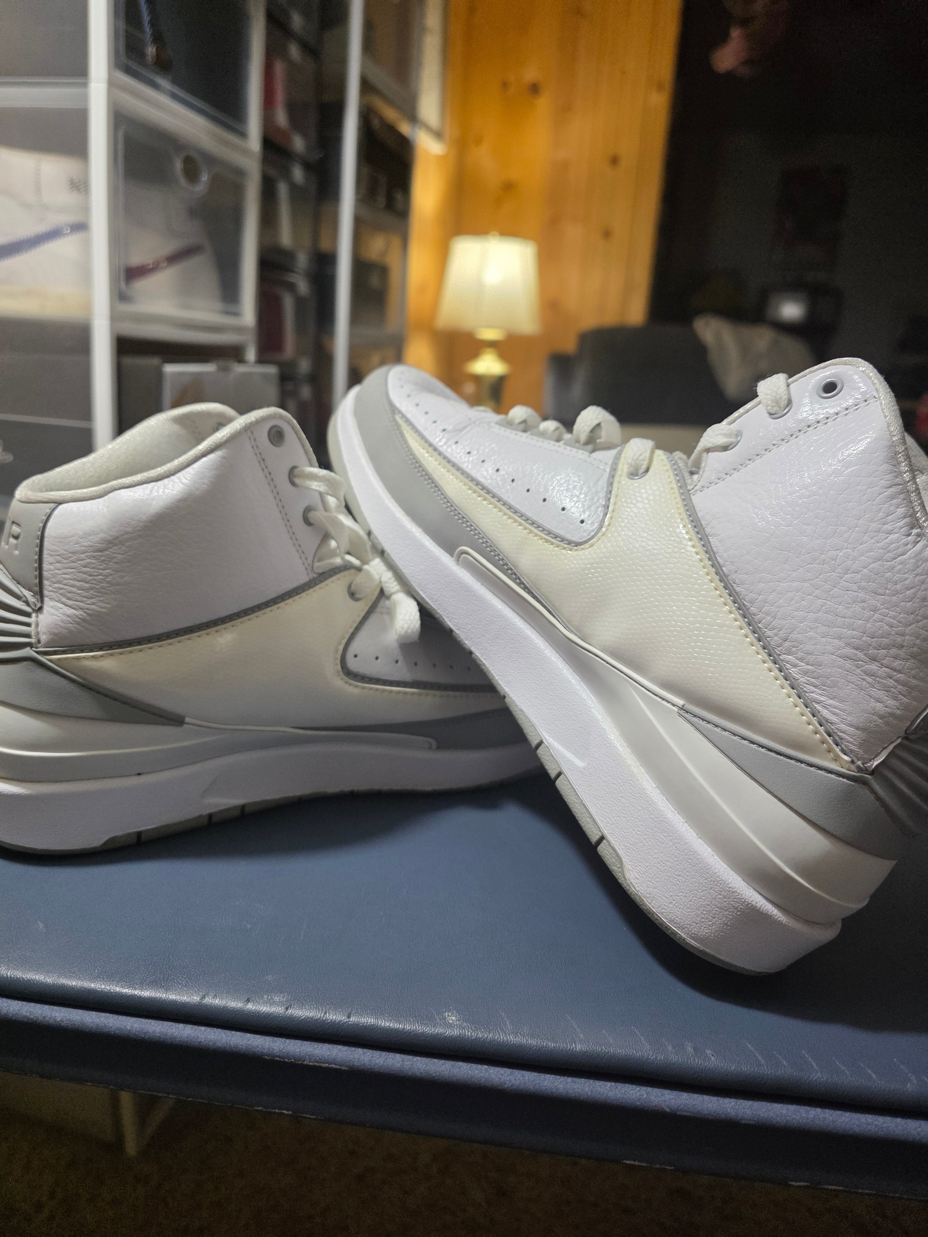 Jordan 2 retro Silver Anniversary,  size 10.5m.