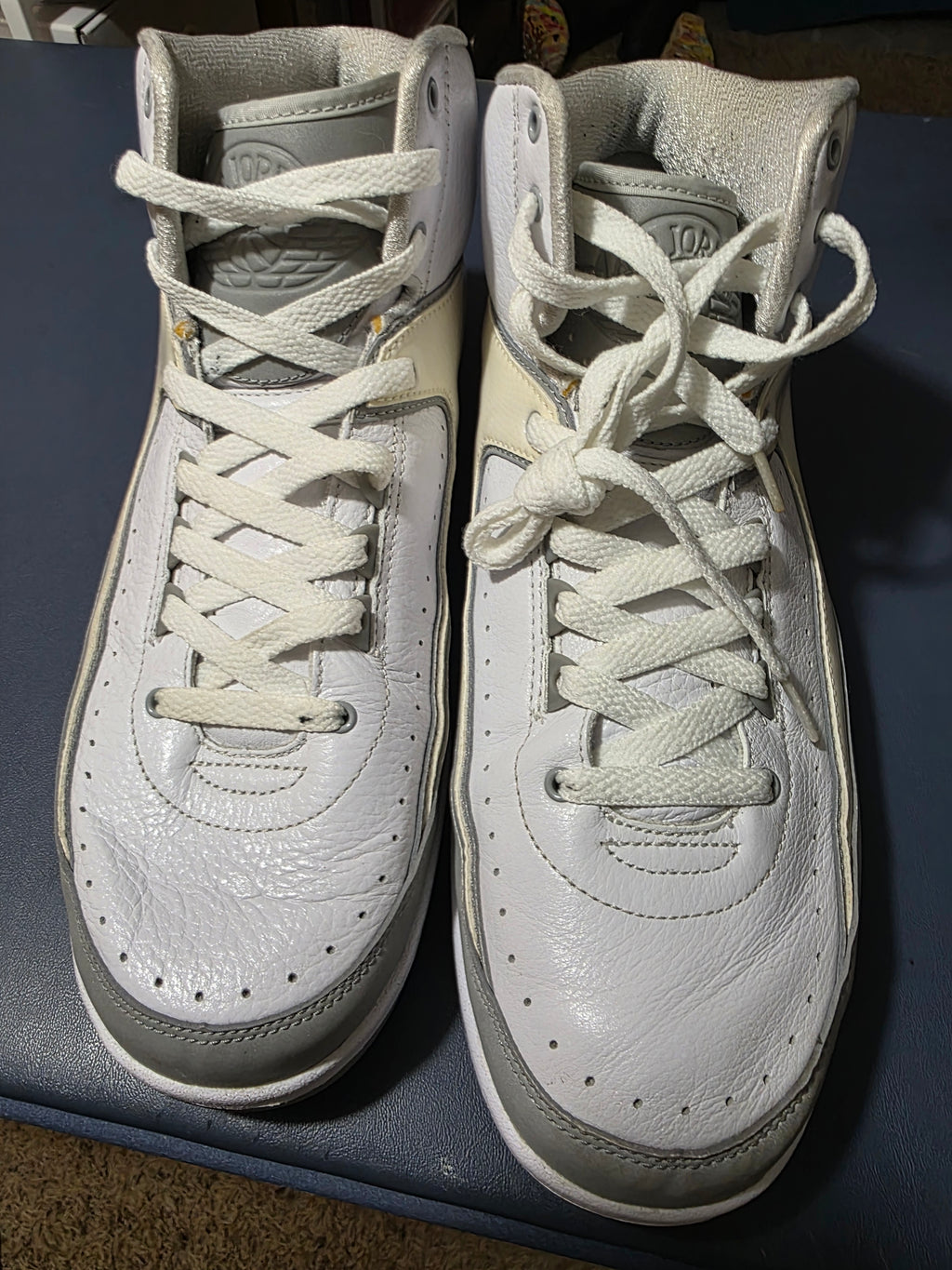 Jordan 2 retro Silver Anniversary,  size 10.5m.