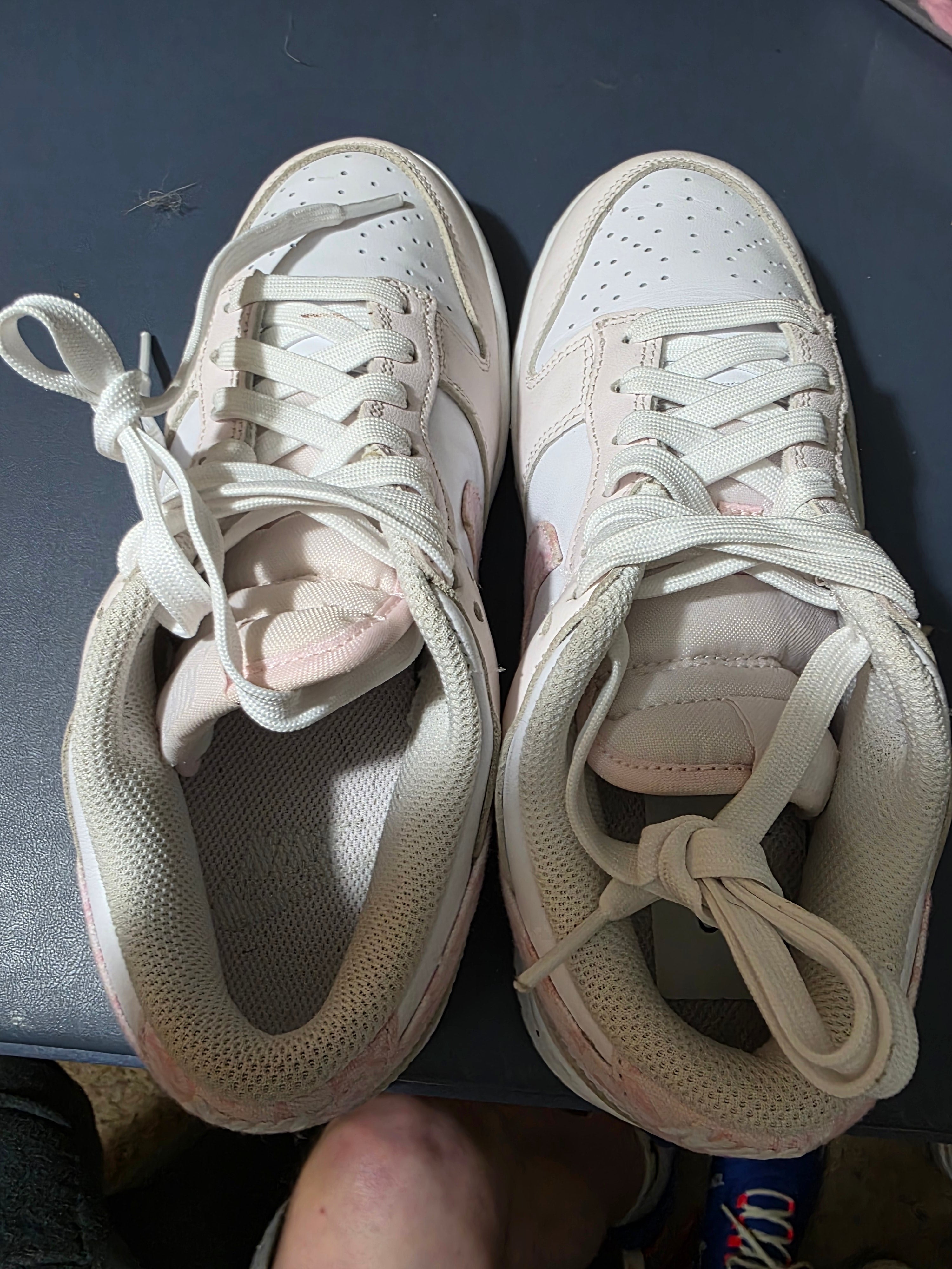 Nike womens Dunk Low Pink Paisley,  size 7w.