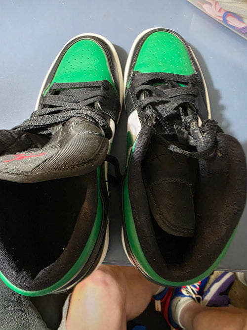 Jordan 1 High Pine Green, size 9.5m.